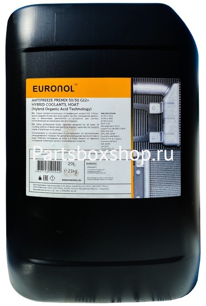 Антифриз EURONOL ANTIFREEZE PREMIX  50/50  G12+