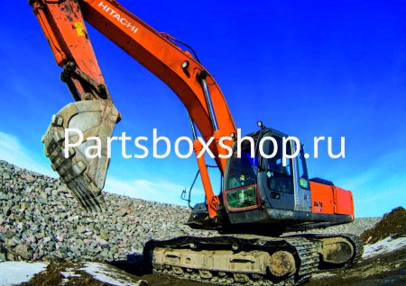 Стекло ветровое нижнее Hitachi Zaxis XZ 3 серии (376*866) KMK
