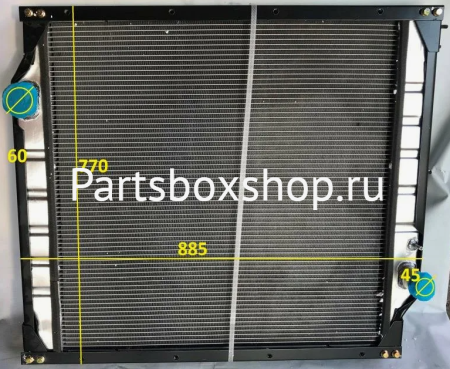 Радиатор HOWO WG9725530010 / WG9719530010