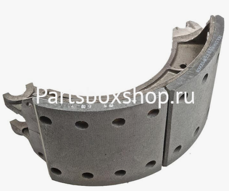 Колодка тормозная задняя (220мм) (МОСТ MAN) SHAANXI F3000 DZ9112340061