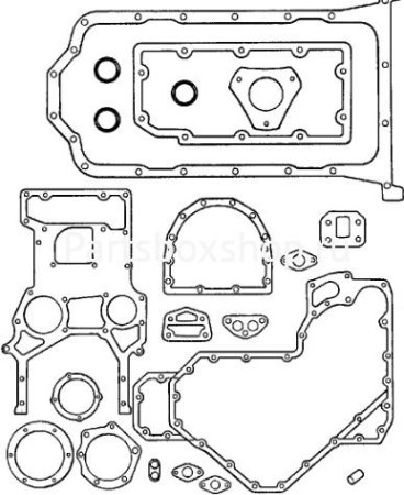 Комплект прокладок двигателя нижний AA-AB 02/202408